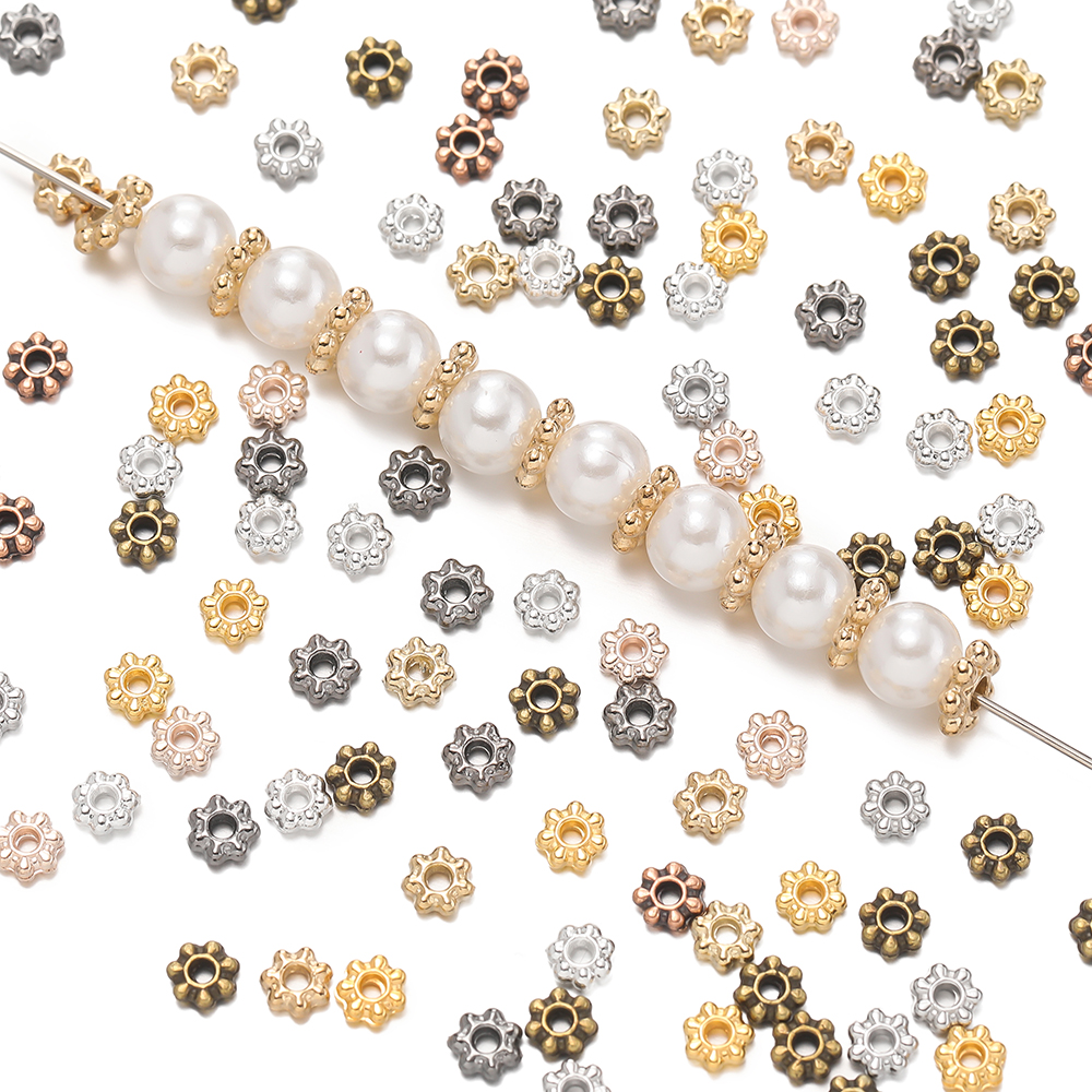 200pcs/lot 4/6mm Daisy Snowfla - Flower Supplies のレビューと価格
