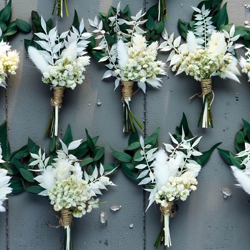 2/4 Bunches of Mini Dried Flow - Dried Flower Bunch のレビューと価格