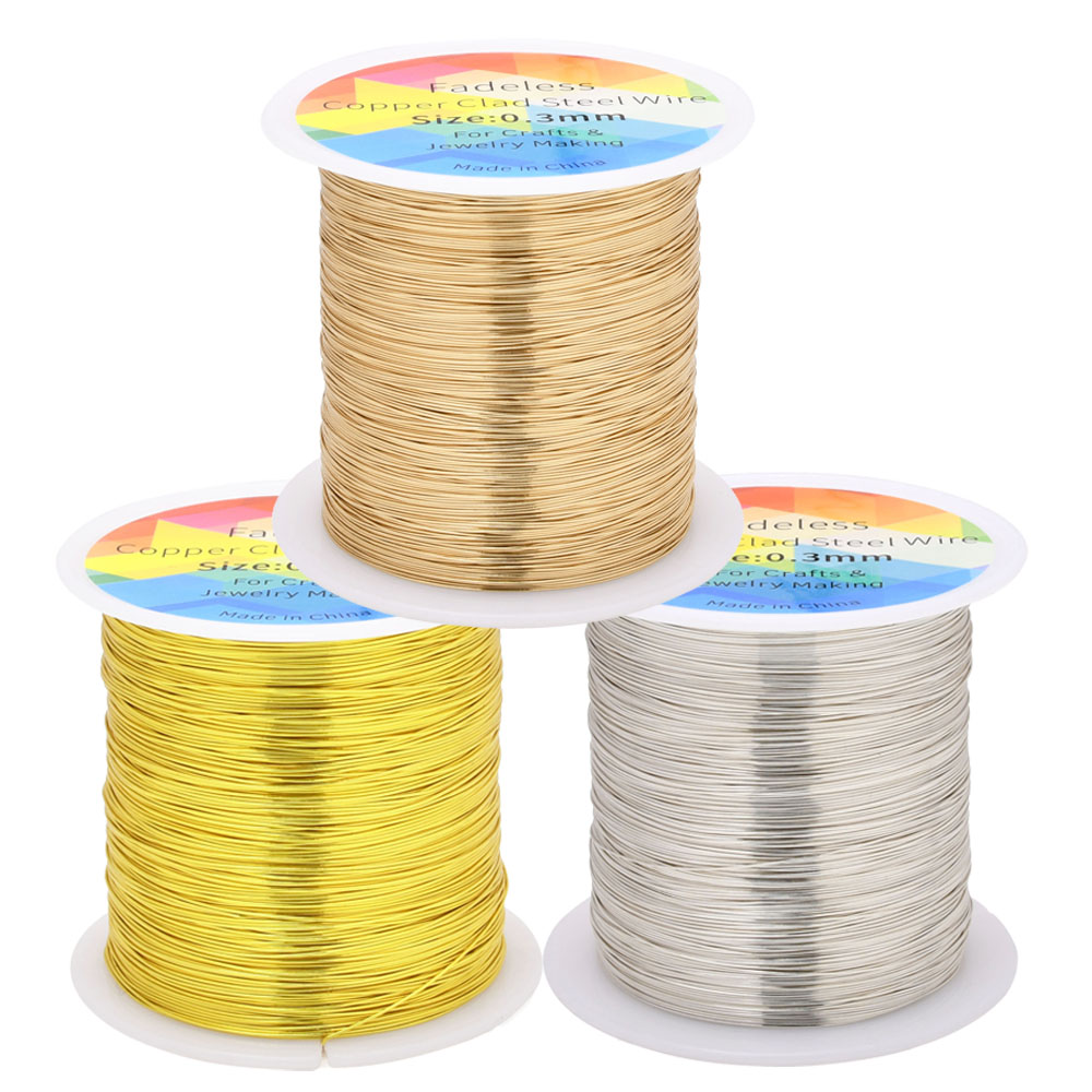 100m/328ft Fadeless Copper Cla - Flower Supplies のレビューと価格
