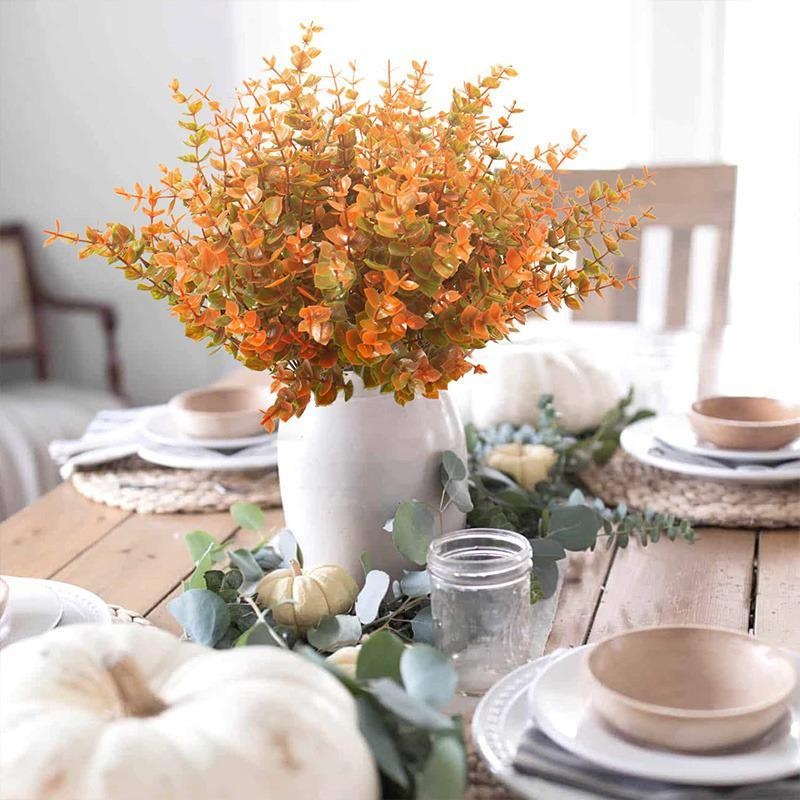 1Pcs Bundle Artificial Fall Fl - Dried Flower Bunch のレビューと価格
