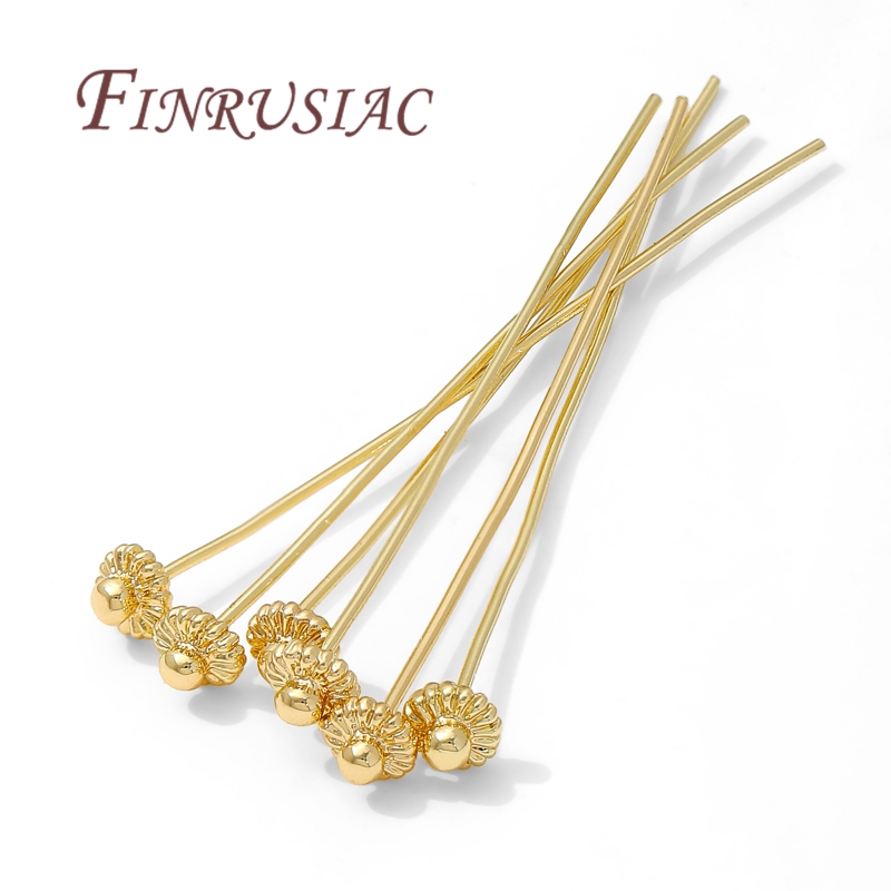 10/20Pcs/Lot 18K Gold-plated P - Flower Supplies のレビューと価格