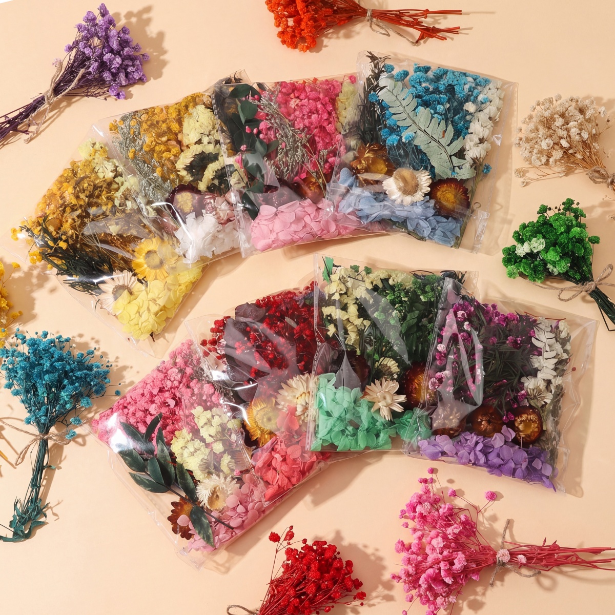 1 Pack Preserved Dried Flower  - Dried Flower Bunch のレビューと価格