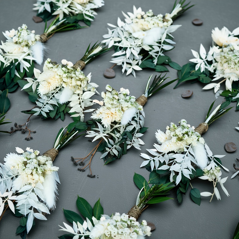 2/4 Bunches of Mini Dried Flow - Dried Flower Bunch のレビューと価格