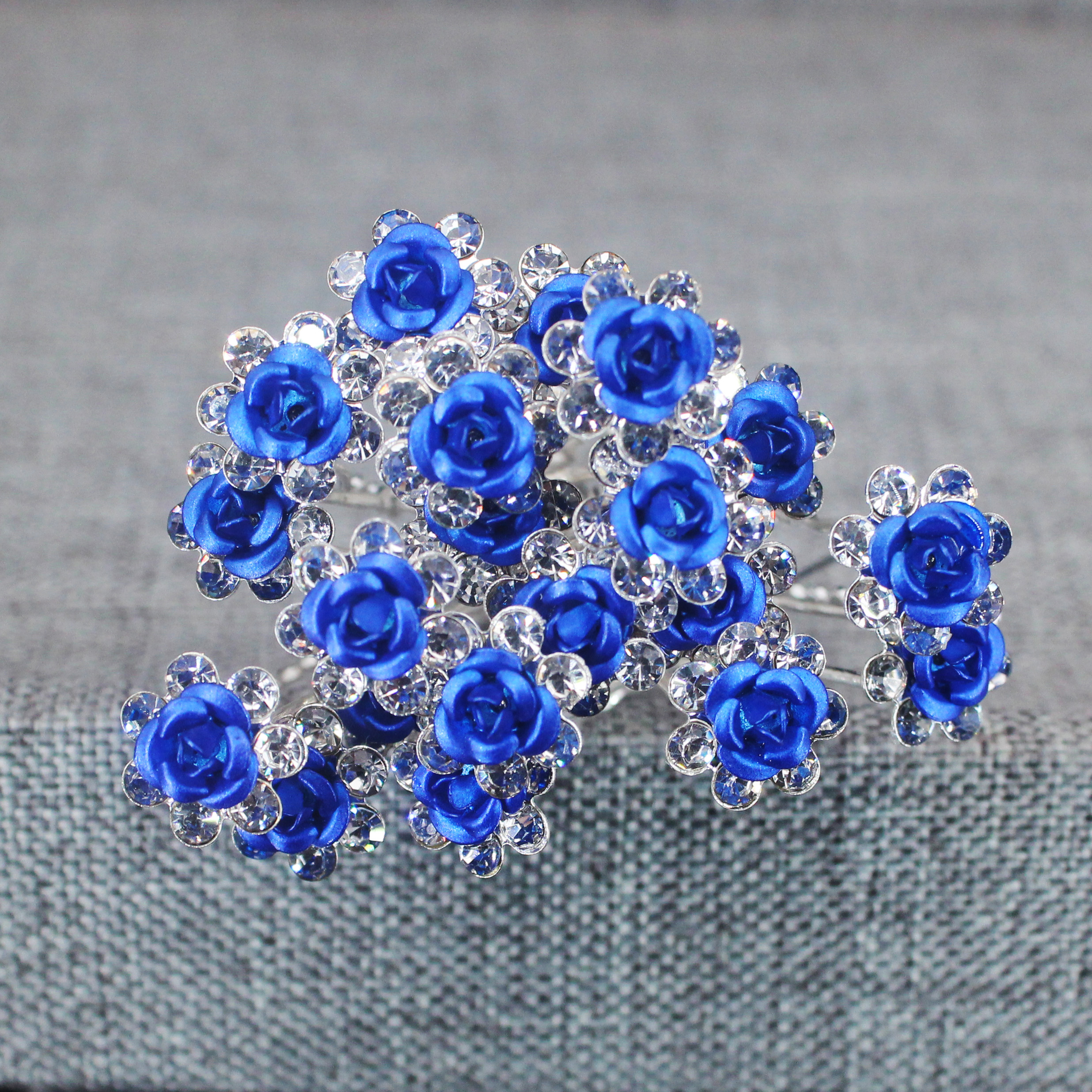 20PCS Rose Flower Rhinestone H - Flower Supplies のレビューと価格