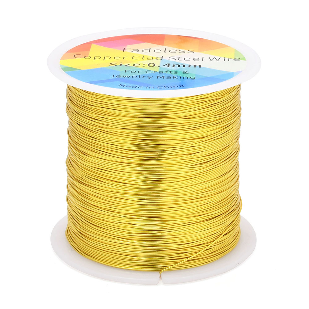 100m/328ft Fadeless Copper Cla - Flower Supplies のレビューと価格